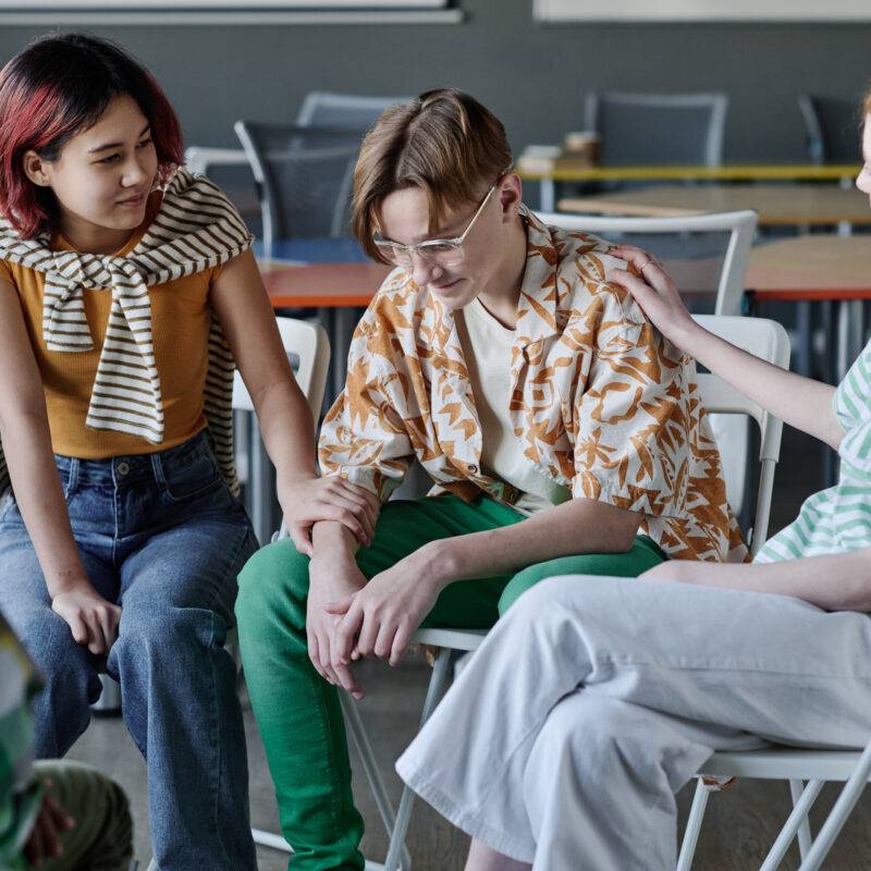 lotus care teenagers therapy session